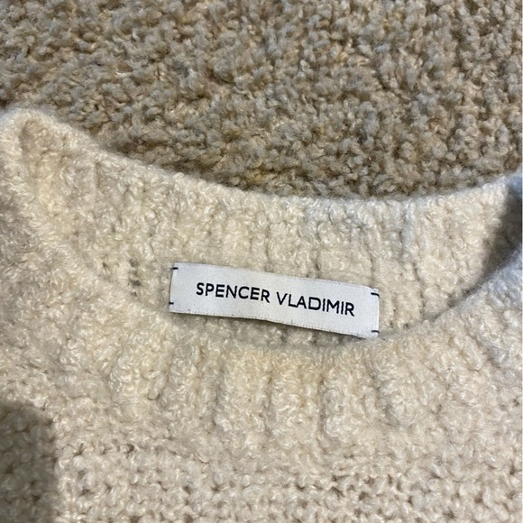 Spencer Vladimir Women's Mariko Pullover Sweater Cashmere Blend - Picture 5 of 7